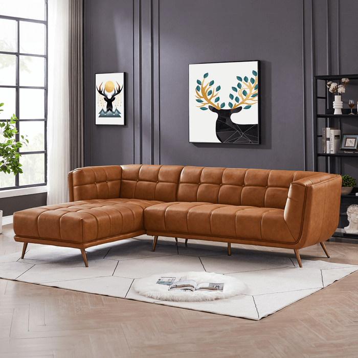 Leather Sectional Sofa