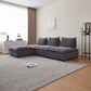 Modern Cloud Armless Modular Sectional Sofa (4 Colors - Various Sizes)