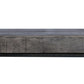 Charcoal Finish Solid Wood Low Profile Square Coffee Table 47" - Revel Sofa 