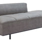 Confection Faux Leather Sofa Couch Day Bed 79" - Revel Sofa 