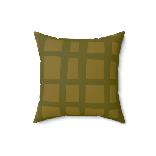 Spun Polyester Designer Square Accent Pillow - Revel Sofa 