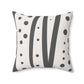 Spun Polyester Designer Square Accent Pillow - Revel Sofa 