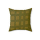 Spun Polyester Designer Square Accent Pillow - Revel Sofa 