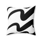 Spun Polyester Designer Square Accent Pillow - Revel Sofa 