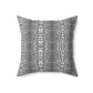 Spun Polyester Square Designer Accent Pillow - Revel Sofa 