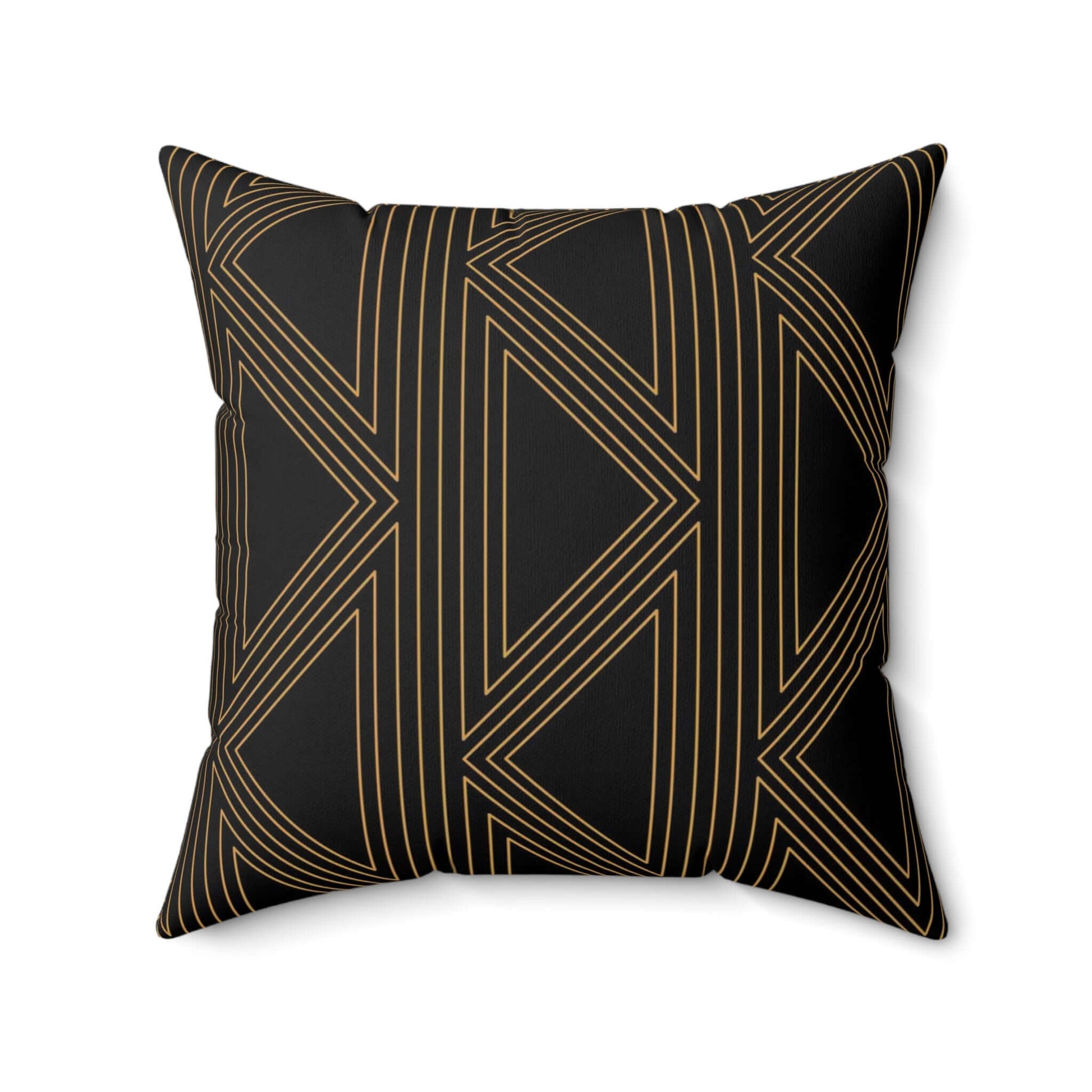 Spun Polyester Designer Square Accent Pillow - Revel Sofa 