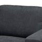 Nevin Modern Fabric Sectional Chaise Sofa 104"