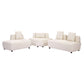 Modern Modular Sectional Boucle Fabric Sofa 92" (2 Colors)