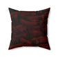 Spun Polyester Designer Square Accent Throw Pillow (Serpent) - Revel Sofa 