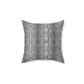 Spun Polyester Square Designer Accent Pillow - Revel Sofa 