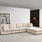 Modern Modular Cloud L Shape or Dual Chaise Sectional Sofa