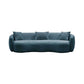 Modern Curved 3 Seat Boucle Fabric Sofa 94"