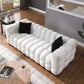 Modern Tufted Marshmallow Boucle Sofa (3 Colors)