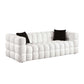 Modern Tufted Marshmallow Boucle Sofa (3 Colors)