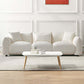 Modern Deep Seated Plush Cushion Sofa 102" (2 Colors)