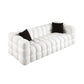 Modern Tufted Marshmallow Boucle Sofa (3 Colors)