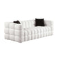 Modern Tufted Marshmallow Boucle Sofa (3 Colors)