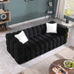 Modern Tufted Marshmallow Boucle Sofa (3 Colors)