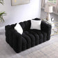 Modern Tufted Marshmallow Boucle Sofa (3 Colors)