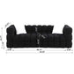 Modern Tufted Marshmallow Boucle Sofa (3 Colors)