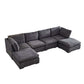 Modern Modular Cloud L Shape or Dual Chaise Sectional Sofa