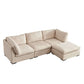 Modern Modular Cloud L Shape or Dual Chaise Sectional Sofa