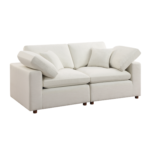 Contemporary Modular Cloud Sectional Sofa