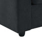 Modern Sectional Chaise Sofa Convertible Ottoman 4 Colors (100")