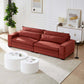 Modern Low Profile Fabric 4 Seater Sofa Couch 104" (4 Colors)