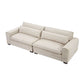 Modern Low Profile Fabric 4 Seater Sofa Couch 104" (4 Colors)