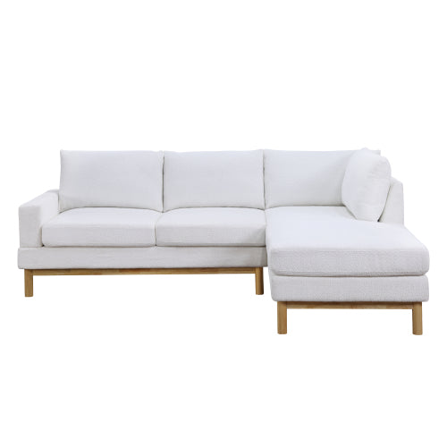 Anisa Sherpa Sectional Sofa RF Chaise 93