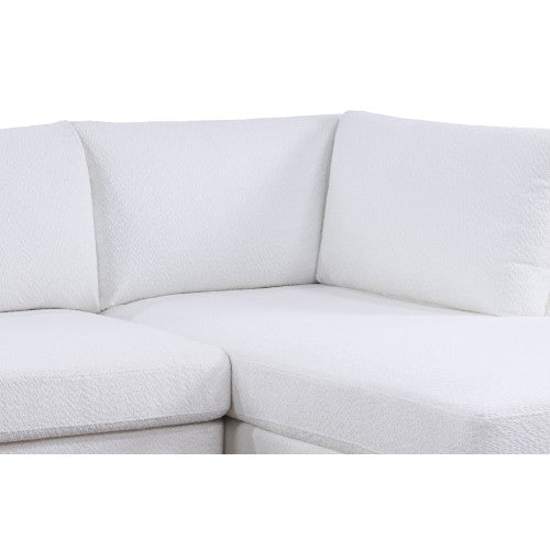 Anisa Sherpa Sectional Sofa RF Chaise 93"