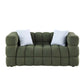 Modern Tufted Marshmallow Boucle Sofa (3 Colors)