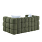 Modern Tufted Marshmallow Boucle Sofa (3 Colors)