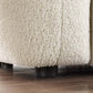 Modern Marshmallow Tufted Boucle Fabric Sofa