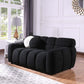 Modern Marshmallow Tufted Boucle Fabric Sofa