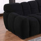 Modern Marshmallow Tufted Boucle Fabric Sofa