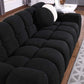 Modern Marshmallow Tufted Boucle Fabric Sofa