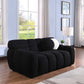 Modern Marshmallow Tufted Boucle Fabric Sofa