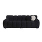 Modern Marshmallow Tufted Boucle Fabric Sofa