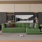 Modern Tufted Chaise Corner L-Shape Sectional Sofa 110" (4 Colors)