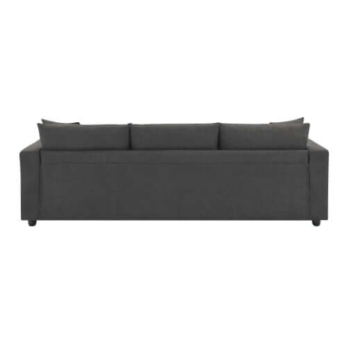 Modern Sectional Chaise Sofa w/ Chaise Ottoman 100" (4 Colors)