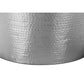 Hammered Metal Modern Round Cone Accent End Table (3 Colors)