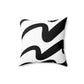 Spun Polyester Designer Square Accent Pillow - Revel Sofa 