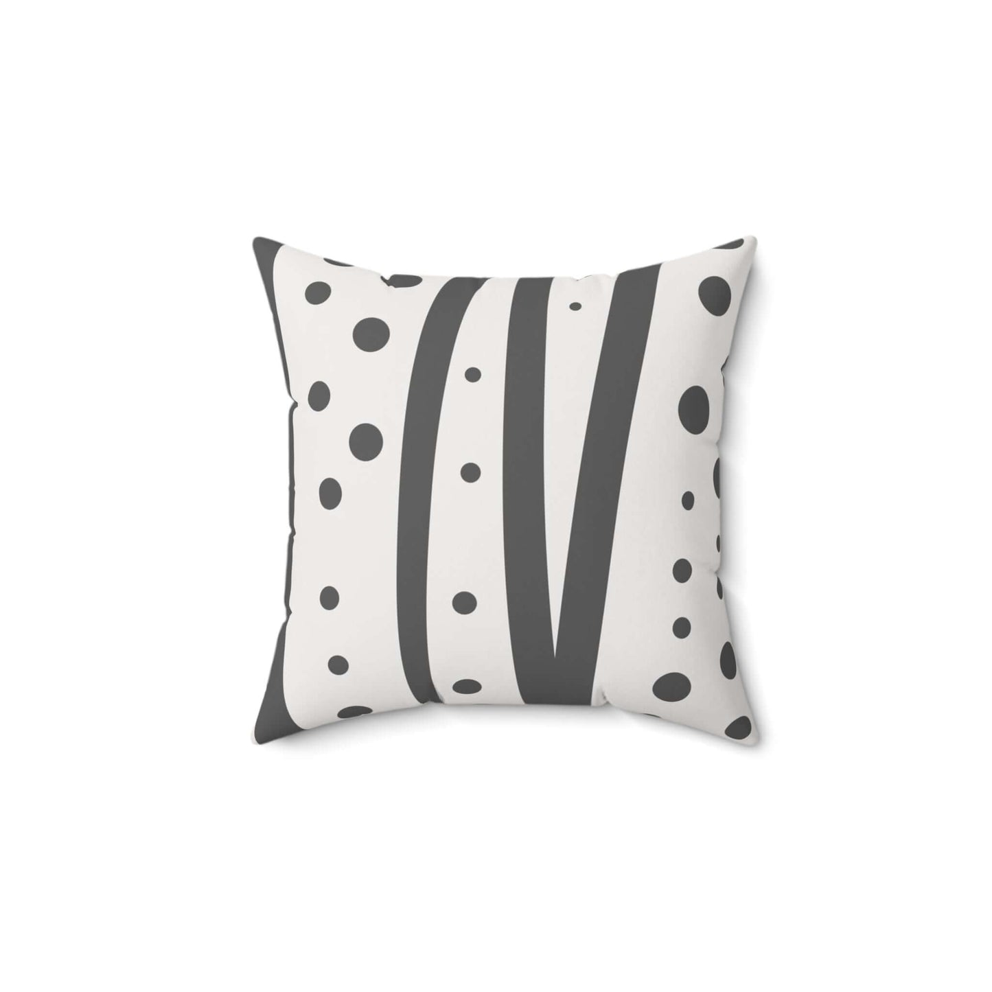 Spun Polyester Designer Square Accent Pillow - Revel Sofa 