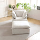 Modular Cloud Comfort Sectional Sofa in Beige or White - Sections Sold Individually - Revel Sofa 