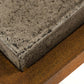 Square Concrete Top & Metal Frame Coffee Table (44")