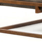 Square Concrete Top & Metal Frame Coffee Table (44")