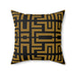 Spun Polyester Square Designer Accent Pillow - Revel Sofa 