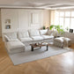 Modular Cloud Comfort Sectional Sofa in Beige or White - Sections Sold Individually - Revel Sofa 